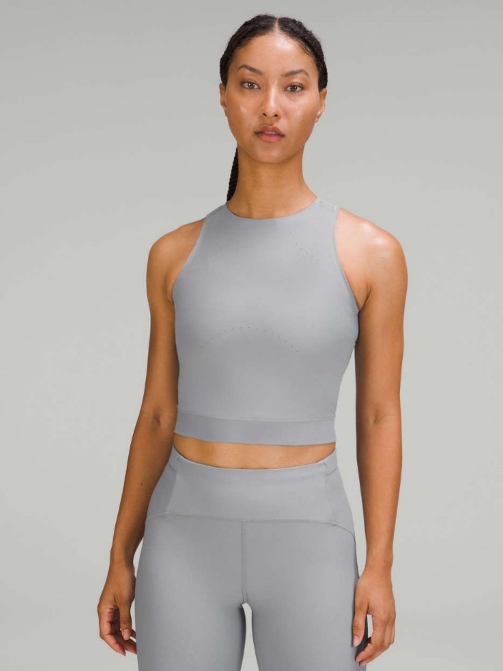 Lululemon SenseKnit Running Tank Top
Rhino Grey Size 6 Small Reflective